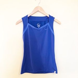 Nike blue drift top size small